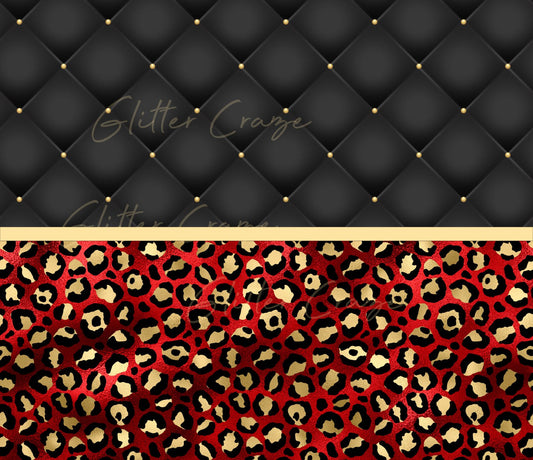 Bougie Red Leopard - Adhesive Vinyl Wrap