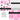Breast Cancer Awareness Doodle Patchwork Set