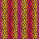 Bright Leopard Stripes - Adhesive Vinyl Sheets