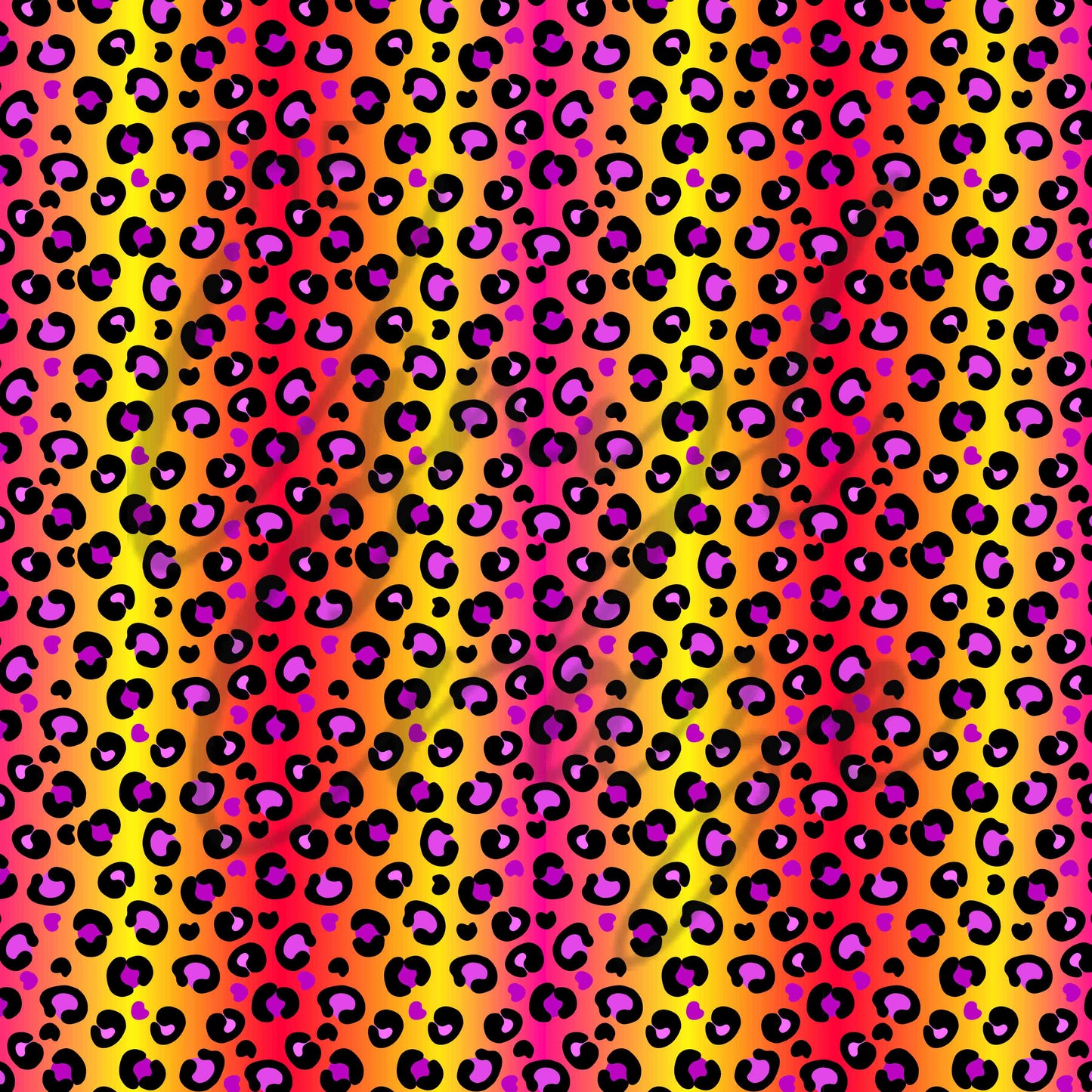 Bright Leopard Stripes - Adhesive Vinyl Sheets