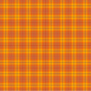 Bright Orange Plaid - Adhesive Vinyl Sheets