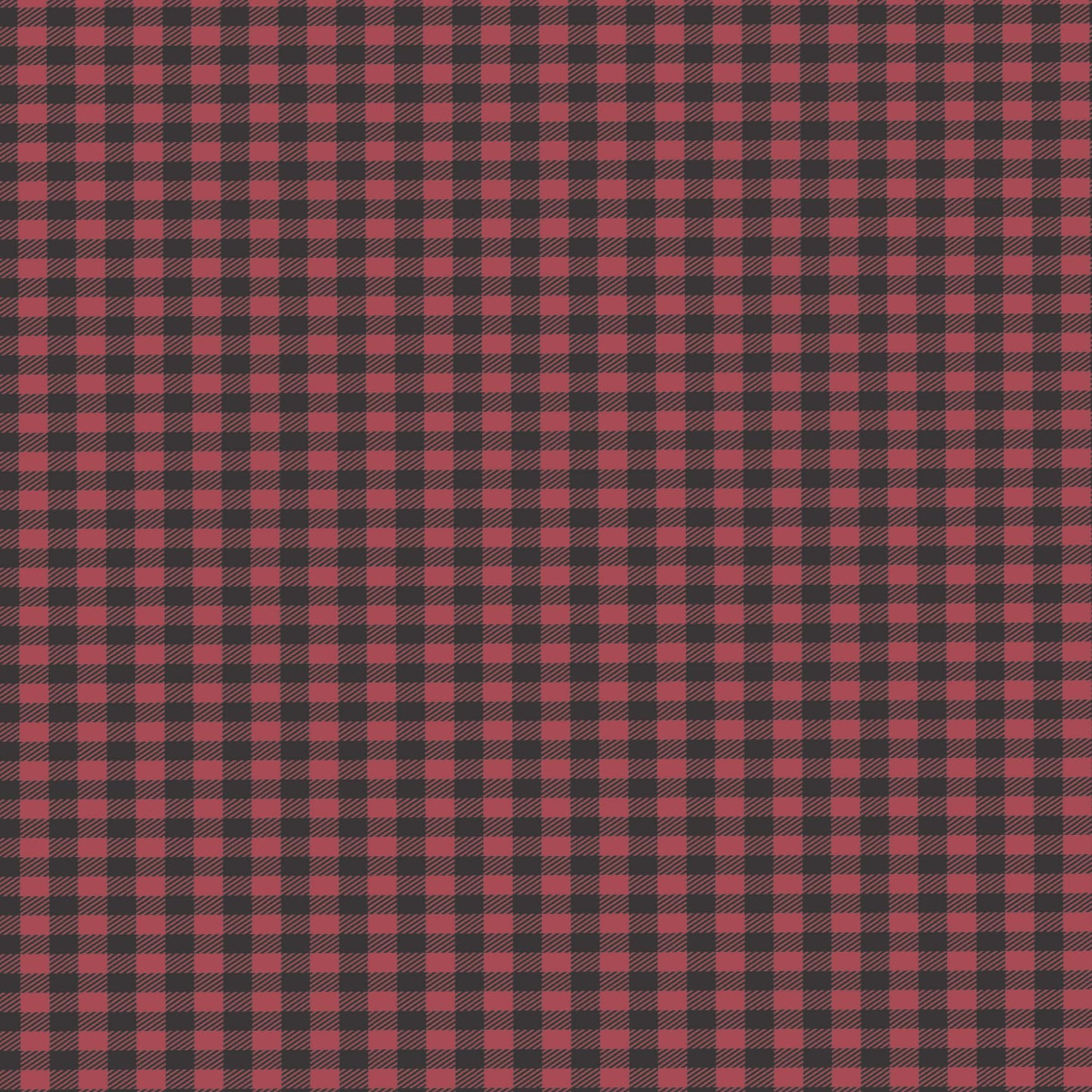 Red And Black Plaid - Adhesive Vinyl Sheets