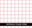 Buffalo Plaid UV DTF tumbler wraps 6 Colors transparent background