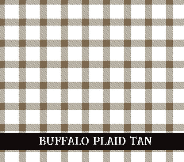 Buffalo Plaid UV DTF tumbler wraps 6 Colors transparent background