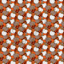 Buffalo Leopard Pumpkins - Adhesive Vinyl Sheets