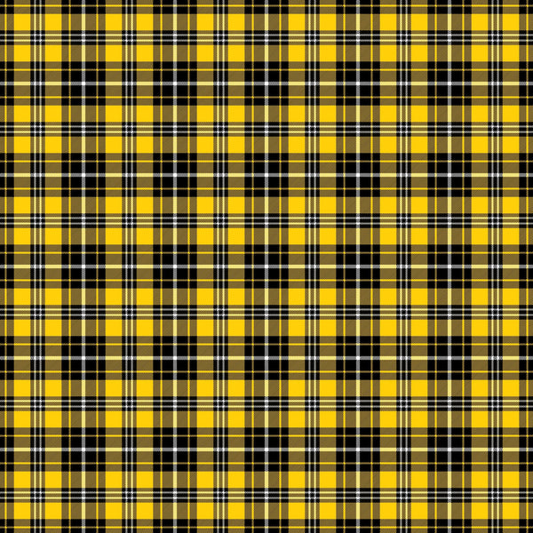 Bumblebee Plaid - Adhesive Vinyl Sheets