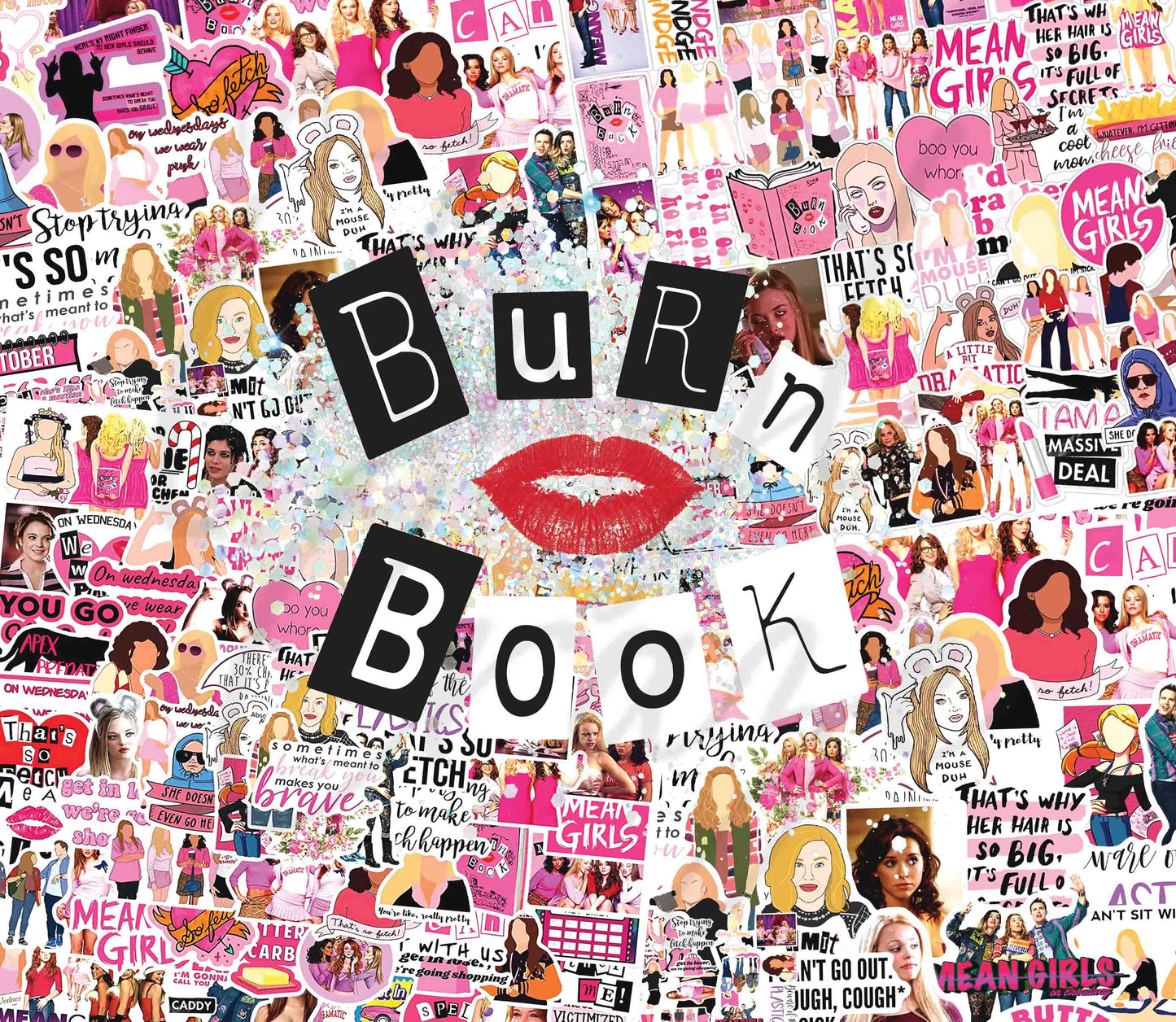 Burn Book - Adhesive Vinyl Wrap