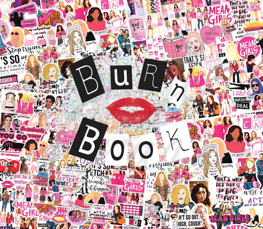 Burn Book - Adhesive Vinyl Wrap