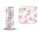 Butterflies and Cherry Blossoms - UV DTF Tumbler wrap