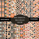 Cute coquette Halloween collection- 12x12 vinyl sheets 15 designs available