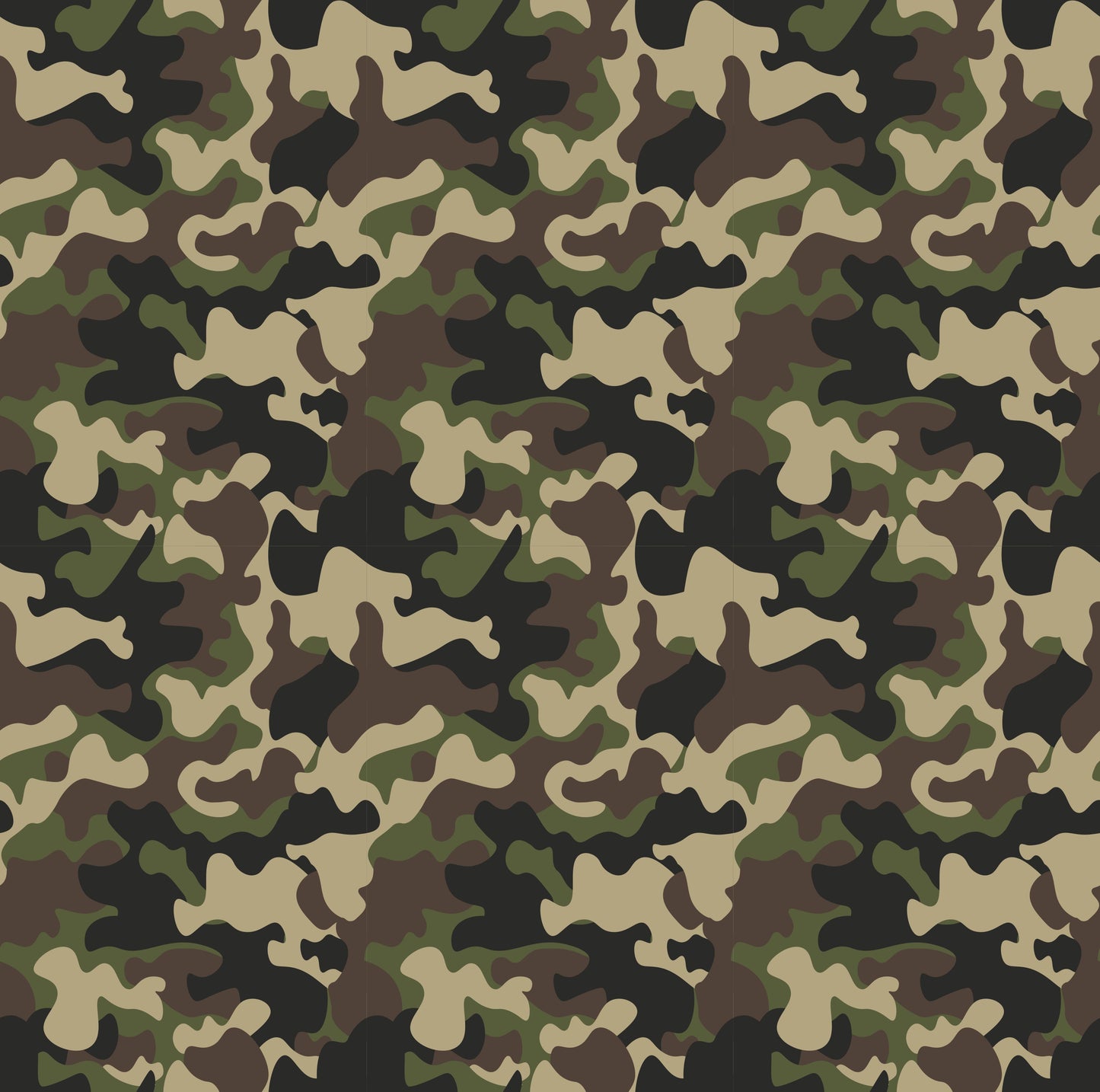 Green Camo - Adhesive Vinyl Sheets