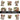 Candy Cane Gnomes Collection UV DTF Decal Sheets 7 Design sheets