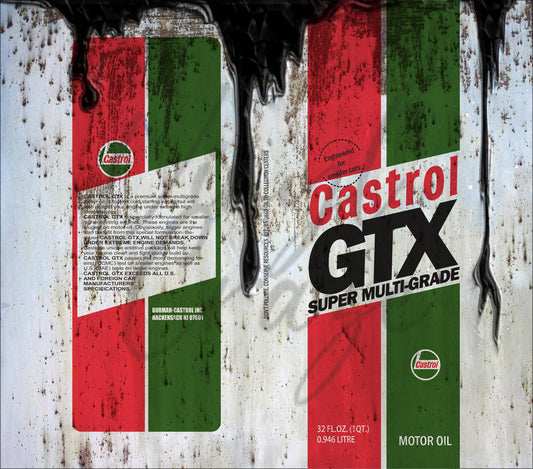 Castrol - Adhesive Vinyl Wrap