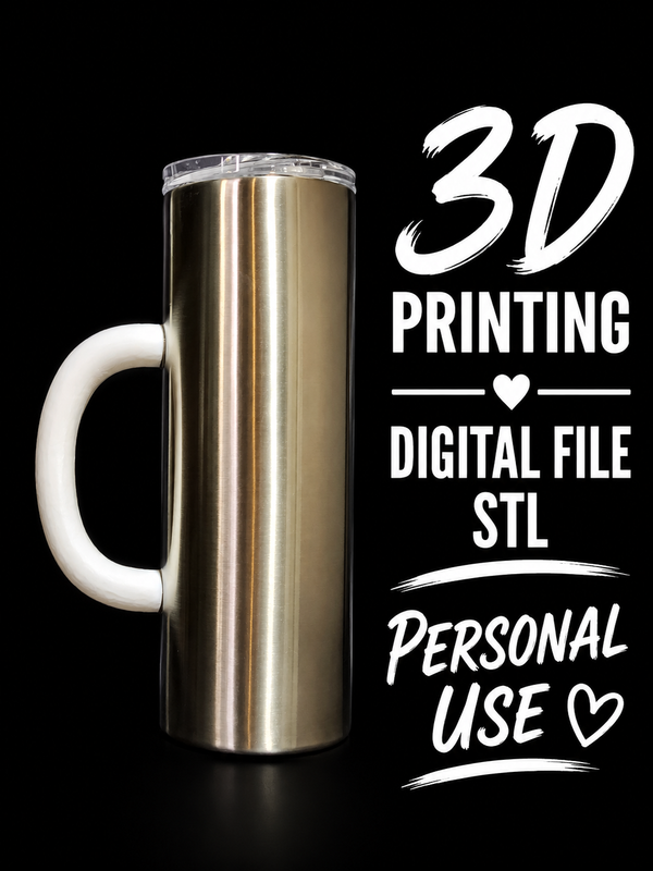 Mug Handle - Tumbler Handle Digital File Stl