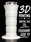 Suess hat - Tumbler Sleeve Digital File Stl