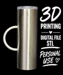 Rope - Tumbler Handle Digital File Stl