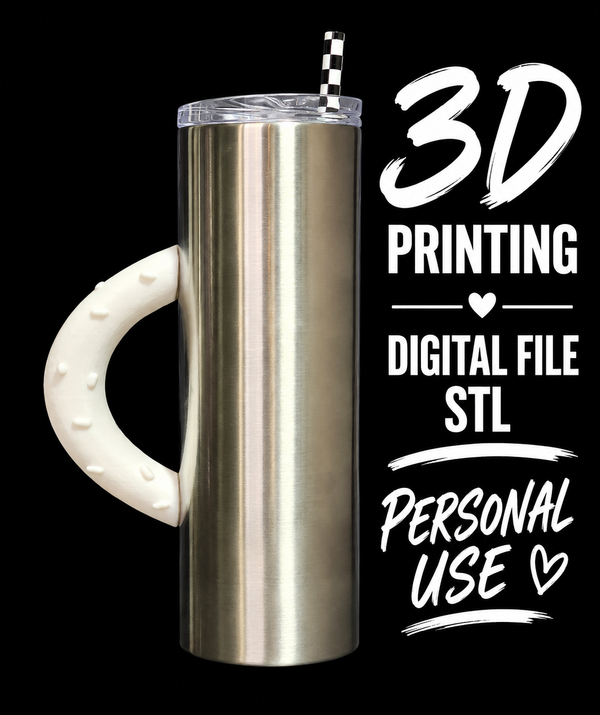 donut - Tumbler Handle Digital File Stl