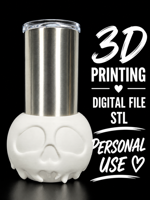 Poison Apple - Tumbler Sleeve Digital File Stl