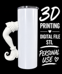 witches leg- Tumbler Element Digital File Stl