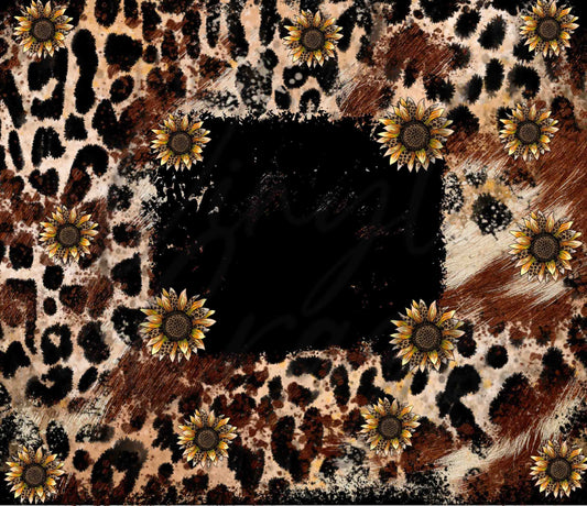 Cheetah Sunflower - Adhesive Vinyl Wrap