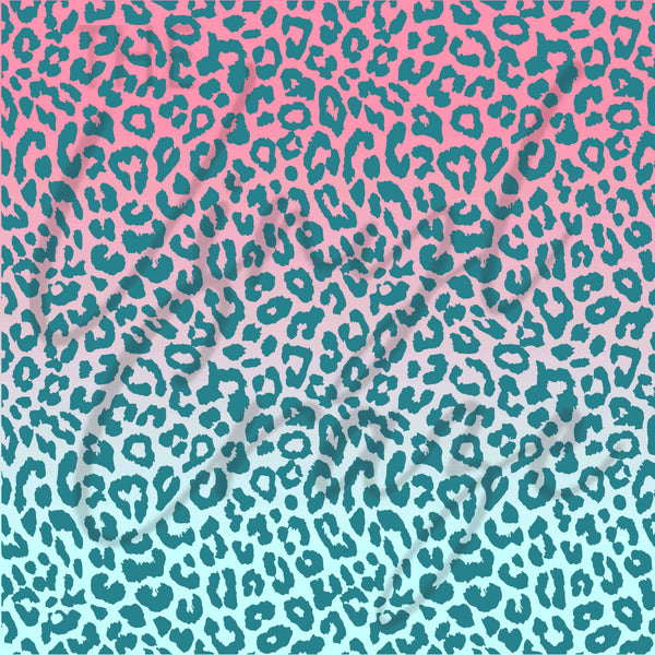 Ombre Cheetah - Adhesive Vinyl Sheets