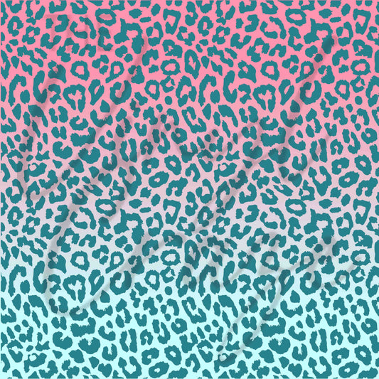 Ombre Cheetah - Adhesive Vinyl Sheets