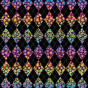 Cheetah Argyle Ombre - Adhesive Vinyl 12x12 Sheet