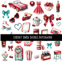 Cherry Diner Patchwork Set