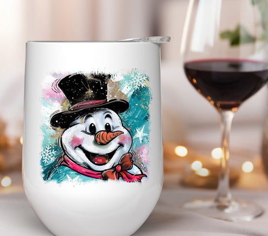 Frosty watercolor UV DTF Decals