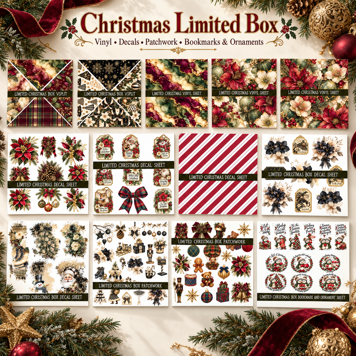 Limited Edition Christmas Box- No Discount Codes allowed for these and they must be ordered Separately