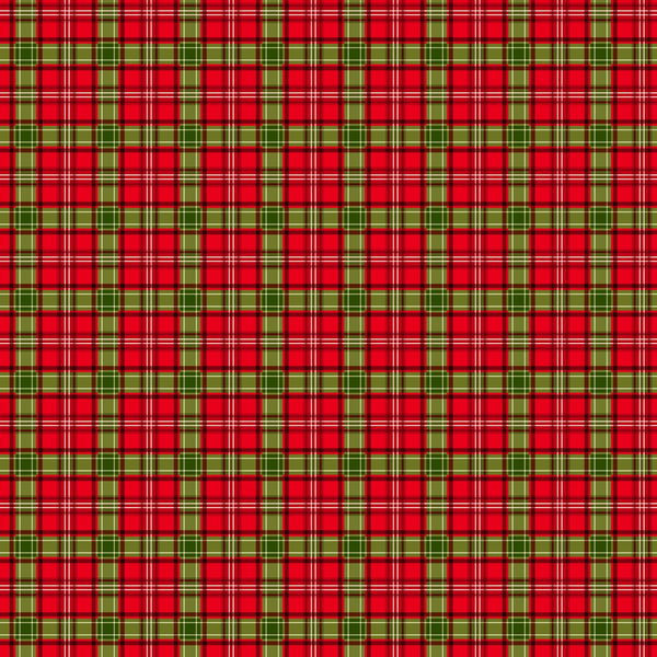 Christmas Plaid - Adhesive Vinyl Sheets