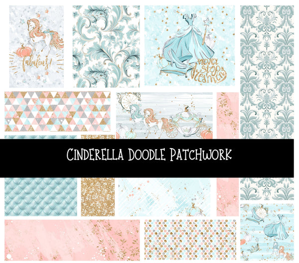 Cinderella Doodle Patchwork Set