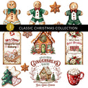 Classic Christmas Collection UV DTF Decal Sheets- 3 Designs