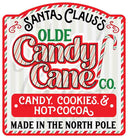 Claus Candy Cane Company - UV DTF Decal