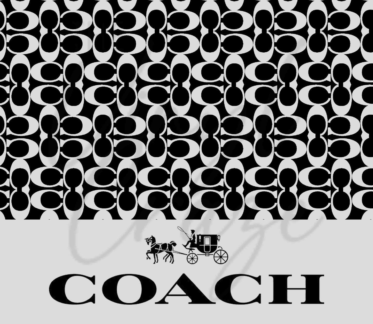 Coach Bag - Adhesive Vinyl Wrap