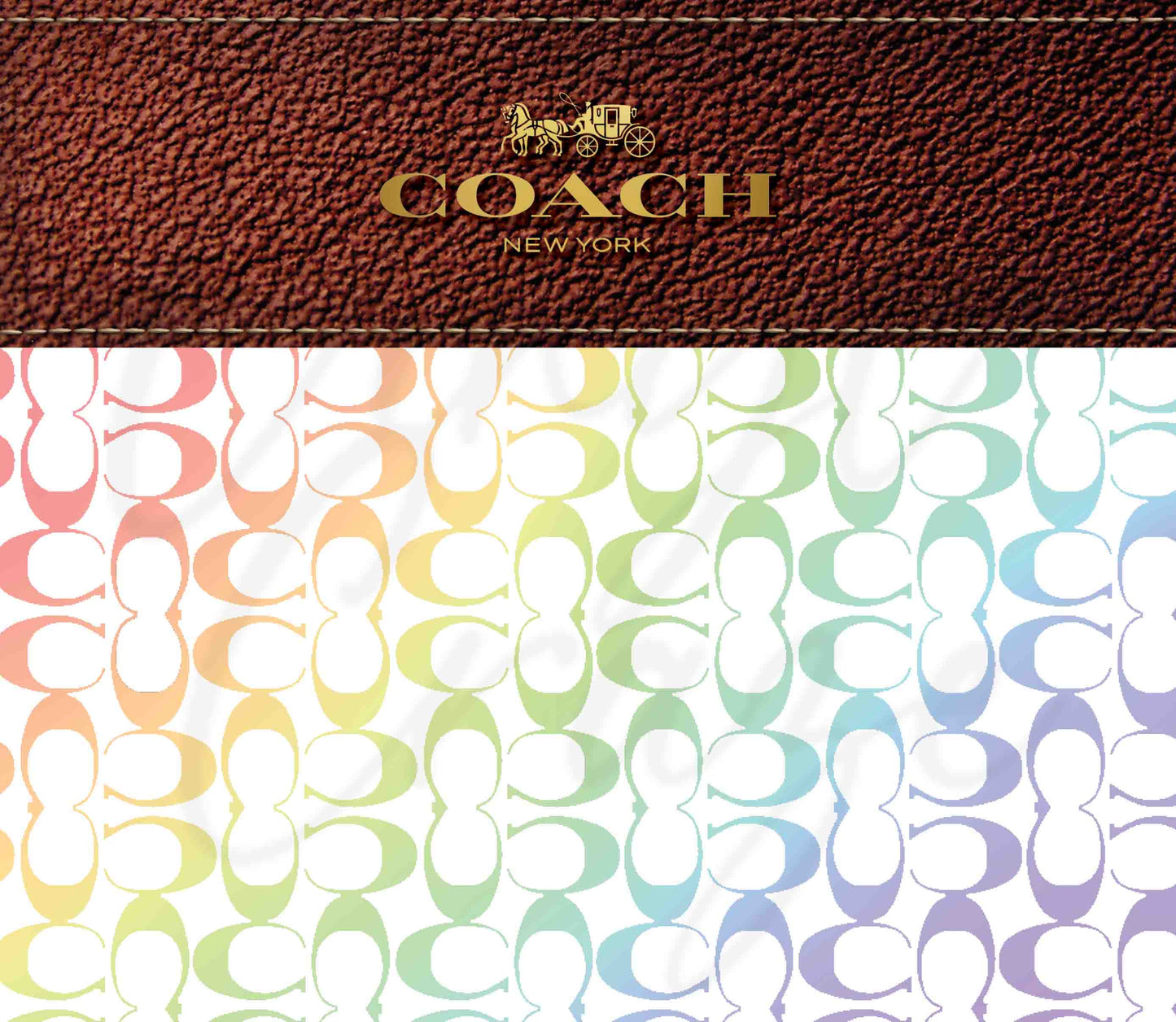 Coach Wrap Leather - Adhesive Vinyl Wrap