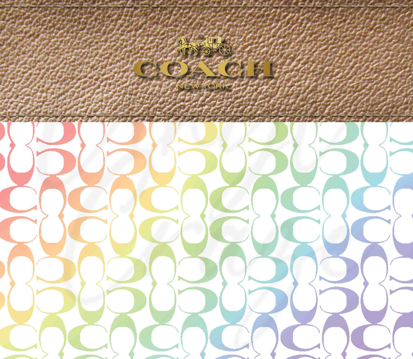 Coach Wrap Leather - Adhesive Vinyl Wrap