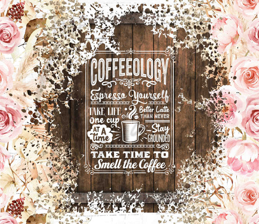 Coffeeology - Adhesive Vinyl Wrap