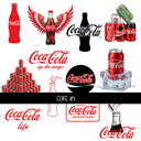 Coke UV DTF Decal sheets