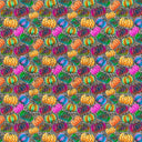 Colorful Pumpkins - Adhesive Vinyl Sheets