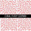 Fuzzy Leopard UV DTF Decal sheets 8 color Options