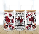 Spread those pages - UV DTF 16oz Libbey wrap