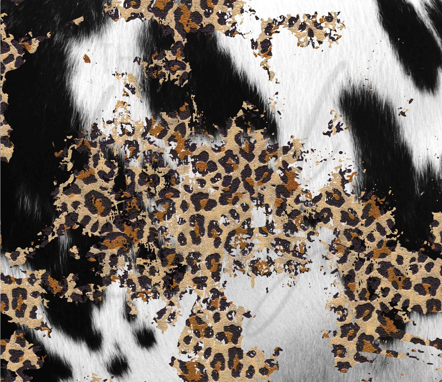 Cow Leopard - Adhesive Vinyl Wrap