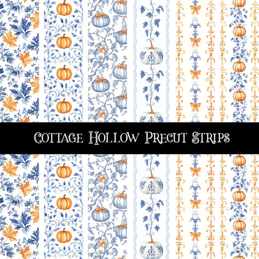 Cottage Hollow precut strips 12x12 vinyl sheet