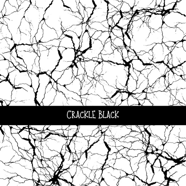 Crackle UV DTF Decal sheets 13 colors available