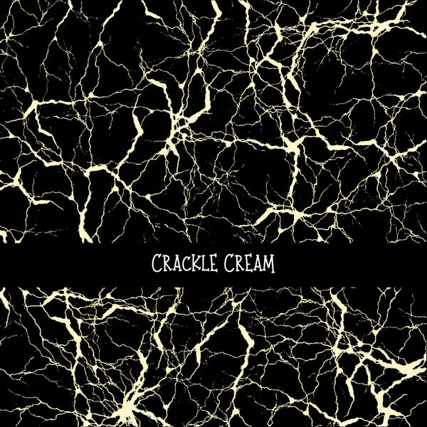 Crackle UV DTF Decal sheets 13 colors available