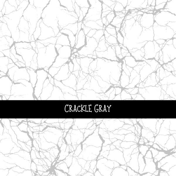 Crackle UV DTF Decal sheets 13 colors available