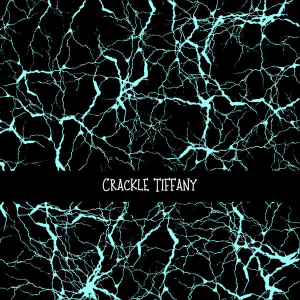 Crackle UV DTF Decal sheets 13 colors available