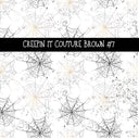 Creepin it Couture Brown UV DTF Decal sheets 9 Designs available