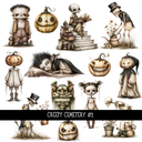 Creepy Cemetery - UV DTF Decal sheets